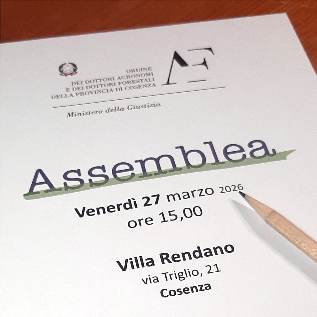 Convocazione Assemblea ODAF Cosenza